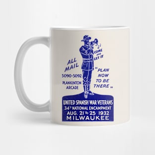 1932 Spanish American War Veterans Mug